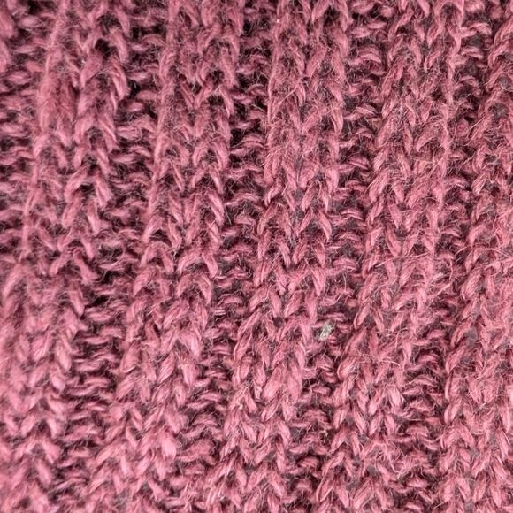 Free people berry Red 💯 linen faux wrap top size S - Picture 6 of 6